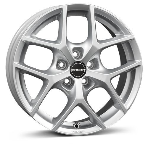 1x BORBET DESIGN Y crystal silver 8.5Jx19 5x112 ET48 - Bild 1 von 1