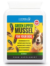 Green Lipped Mussel for Dogs – Cartilage Joint Care Arthritis Capsules 500mg 90