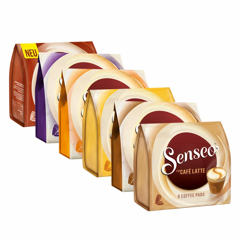 Pod copy. Senseo coffee pods creamy collection set cafe au lait milk coffee pod?-?5?types. senseo coffee pods coffee spzialit?ten set kaffeepads cafe au lait pads.