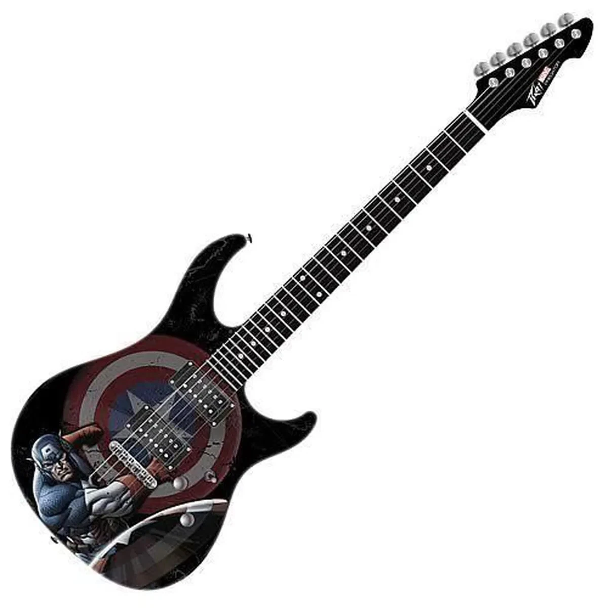 Peavey Marvel Captain America Predator Plus EXP Graphic Electric Guitar