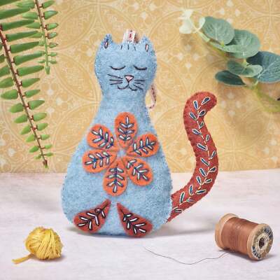 Corinne Lapierre Felt Craft Kit Cat MKFCT1F