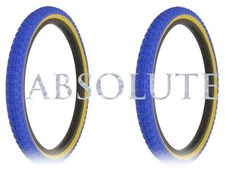 2 ALTALINE BICYCLE WIRE BEAD 20 X 2.125 BMX TIRES COMP III TREAD MULTIPLE COLORS