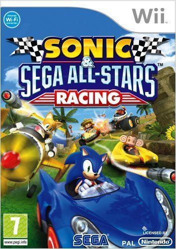 Sonic & SEGA All-Stars Racing (Wii) PEGI 7+ Racing Expertly Refurbished Product - Afbeelding 1 van 2