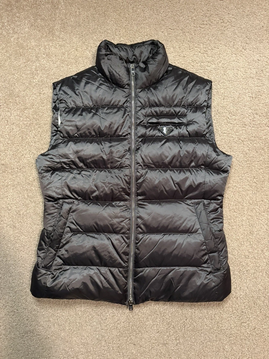 PRADA Vest Coats, Jackets & Vests Nylon Outer Shell for Women for