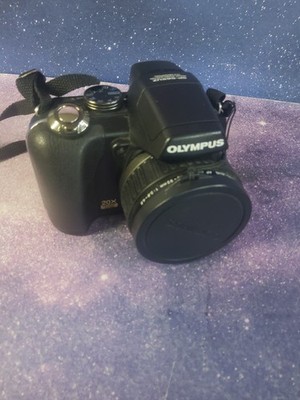 Olympus SP-565UZ 10MP Bridge Camera 20x Zoom Image Stabilization Black Case