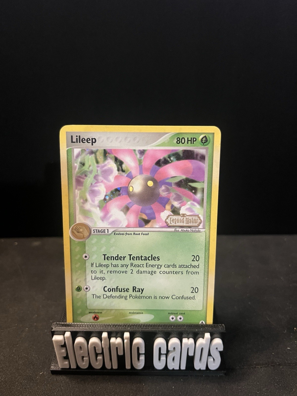 Lileep 56/92 Legend Maker Reverse Holo English Near Mint/PRISTINE