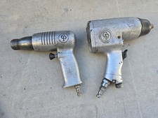 Vintage Chicago Pneumatic Cp Air Hammer And 12 Impact Wrench Lot Of 2 Working