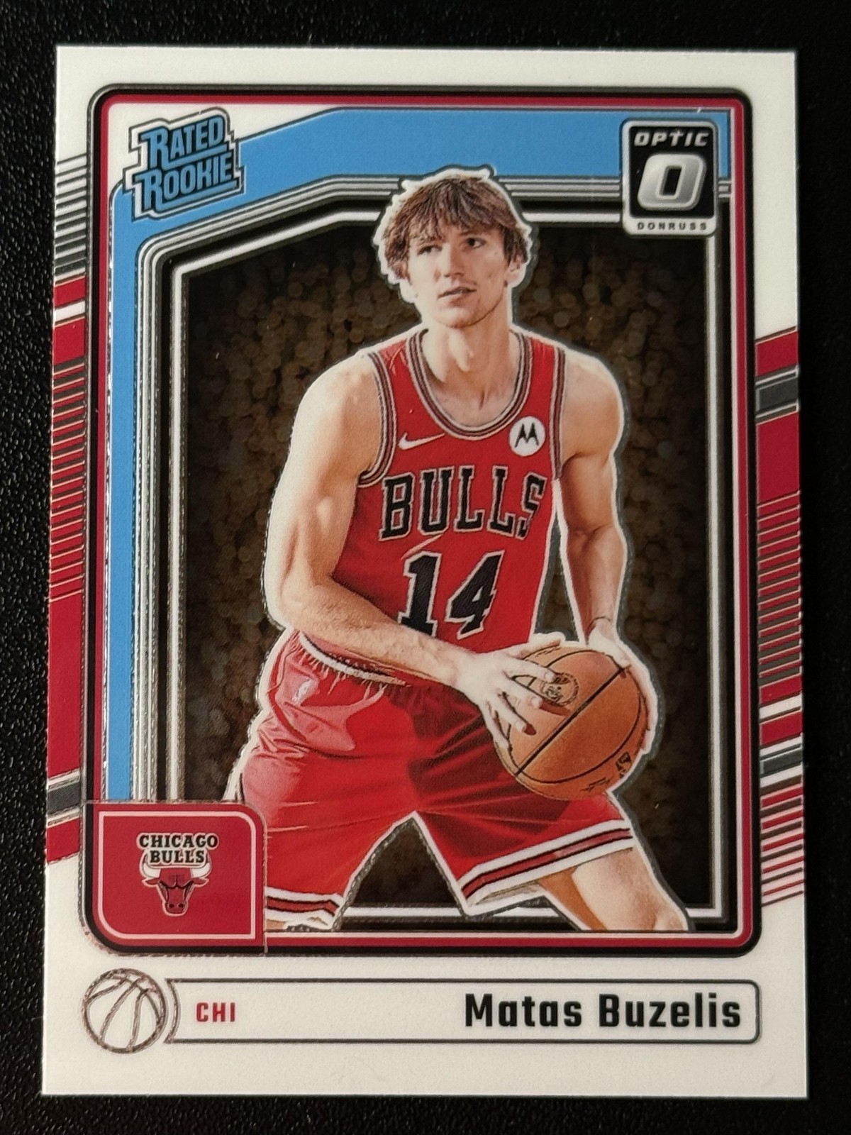 Matas Buzelis RC Chicago Bulls 2024-25 Donruss Optic #271