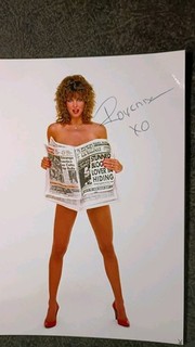 ROXANNE PULITZER Hand Signed Autograph 4X6 Photo SEXY AUTHOR ACTRESS & PLAYBOY