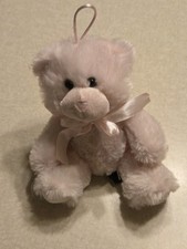 First Main Plush Mini Teddy Bear Rose Pink 6"