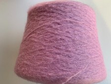 Ca. 1150g Konenwolle Flauschwolle Mohair-Merino LOLITA COMFORT 550 Rosa LavendeL