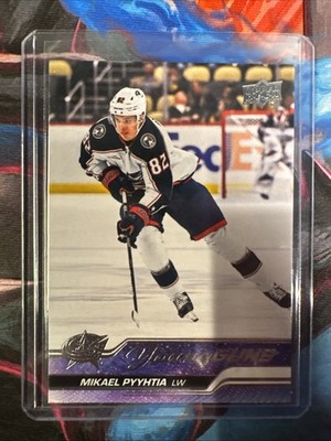 2023-24 Upper Deck Series 2 Young Guns YG Mikael Pythia RC Card# 477