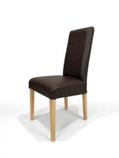 7 x Italienisches Echtleder Stuhle Elizabeth Leder Stühle Esszimmer Lederstühle