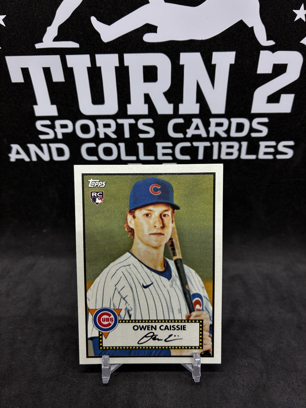 2026 Topps Series 1 Baseball OWEN CAISSIE RC Rookie 1952 Variation SSP #233