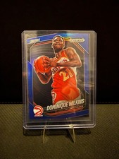 2024-25 Prizm Black Dominique Wilkins Legends Blue Prizms