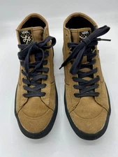 Vans #1 Skateboarding Shoe Suede brown High Tops Mens 7.5 Women's 9 OBO