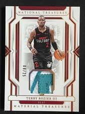 Terry Rozier III 2023-24 Panini National Treasures Material Patch /25 #MT-ROZ