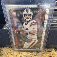 Topps 2024 Chrome Josh Allen Buffalo Bills #34 Football Card