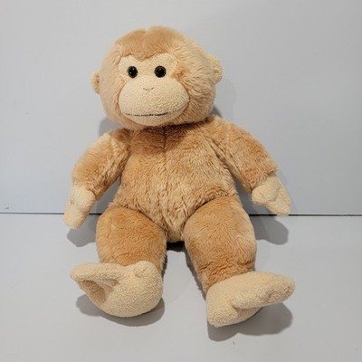 The Bear Factory Tan Monkey Plush Stuffed Animal Vintage 2001 15''