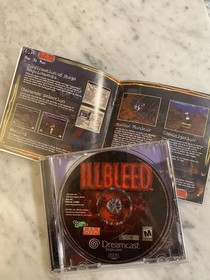 Illbleed Sega Dreamcast 2001 Complete in Box with Manual US Version