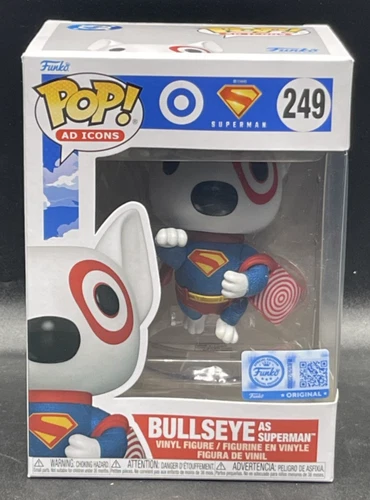 Funko POP! Ad Icons - Target Bullseye as Superman Figure #249 Target Exclusive