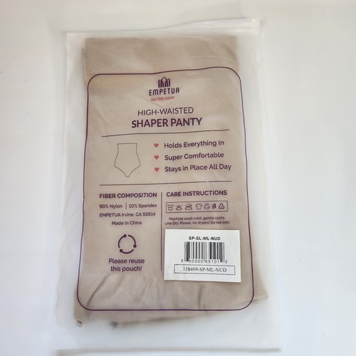 NEW Empetua High-Waisted Shaper Beige Panty Nude Size M/L - Picture 4 of 10