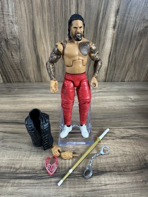 Complete WWE Jey Uso Elite 64 Mattel Wrestling Action Figure 2018 Chase Variant