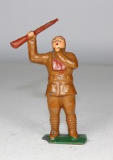 American Metal Dimestore Toy Soldiers Gassed Trooper wRifle AM6 Barclay Manoil