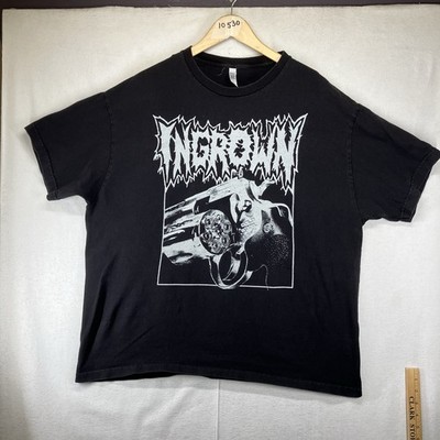Ingrown Idaho Hardcore Band T Shirt Mens XL Closed Casket Activities Cold Steal