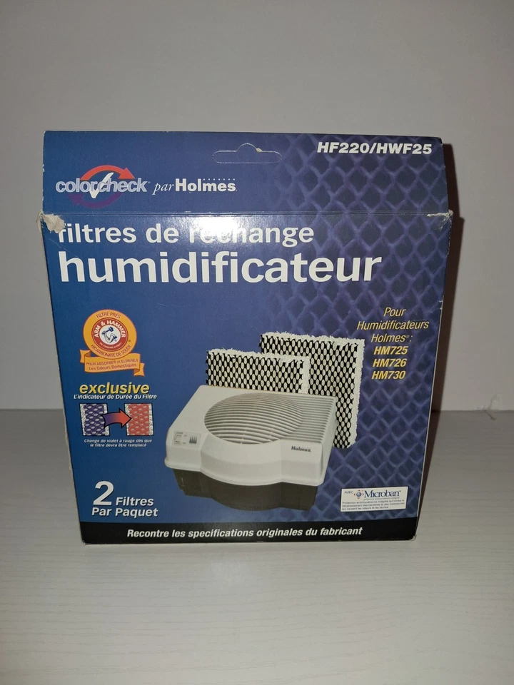 Holmes HF220 HWF25 Color Check Humidifier Filter 2 Pack. New - Image 2 of 4