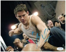 Channing Tatum Signed Autographed 8x10 Fight Photo ACOA