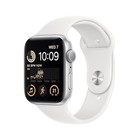 Bracelet sport blanc neuf Apple Watch SE 2e génération aluminium argenté 44 mm (GPS) MNK23VC/A