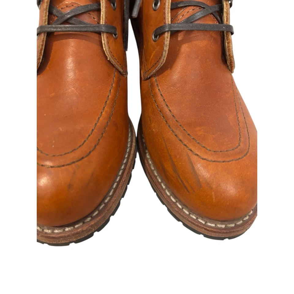 Botas Red Wing para mujer 9 Clara Tacón Oro Marrón Legado Cuero Puntera Sin usar, en caja Foto 4 de 4