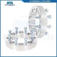 2p Wheel Spacers 14x1.5 For Chevy Silverado Sierra 2500 Hd 2001-2010 1.5 8x6.5