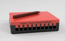 RG34x7 Square Torpedo cigar mold