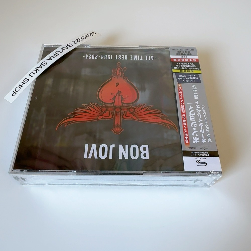 【3CD+BD】BON JOVI ALL TIME BEST 1984-2024 BON JOVI ALL TIME BEST 1984-2024 Deluxe Edition 3SHM-CD+