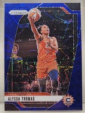 2024 Panini Prizm WNBA Blue Velocity Prizms #44 Alyssa Thomas Connecticut Sun