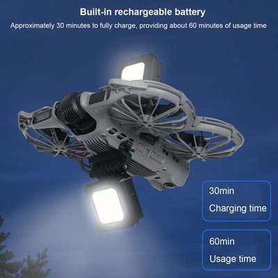 Night Flying Light LED Light Landing Gear for DJI NEO 2 Drone Navigation Light