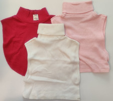 Specialty House 3 Dickey Womens Turtleneck Sweater Detachable Faux Collars NEW