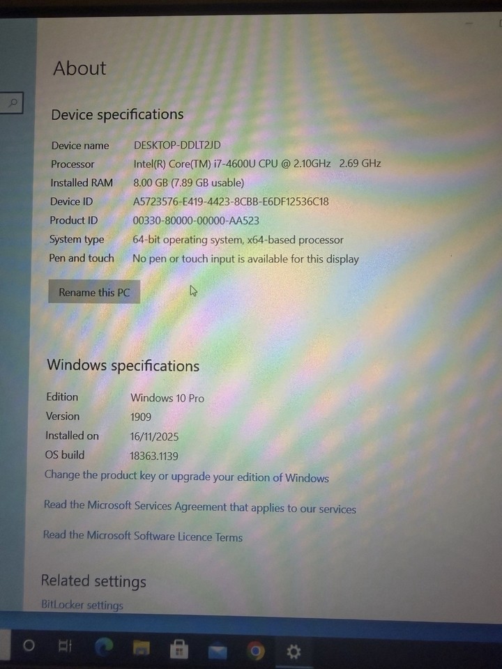 Lenovo ThinkPad Gen Core(TM) 17-4600U CPU 4th @ RAM 8.00 GB | eBay UK