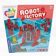 Kids First Robot Factory STEM Experiment Kit Build 8 Motorized