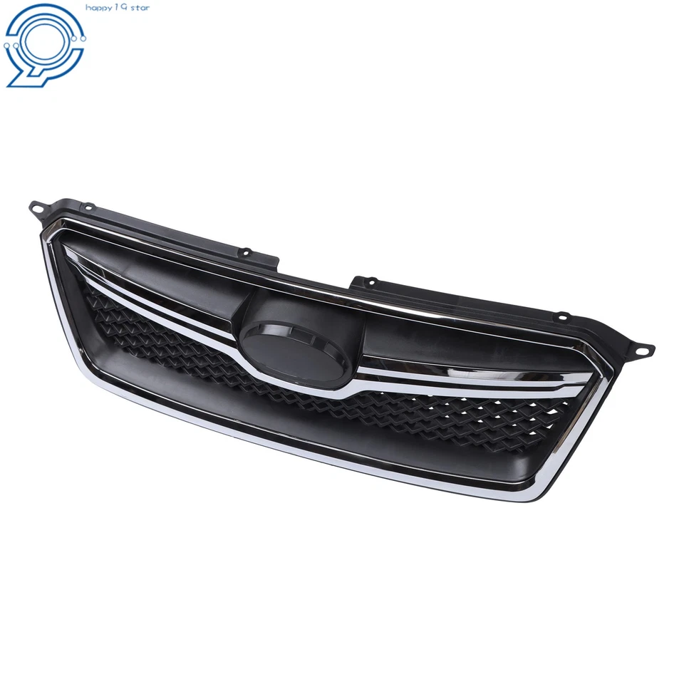Conjunto de parrilla delantera cromada para Subaru XV Crosstrek 2016 2017 91123FJ040 Foto 3 de 4