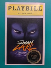 SWAN LAKE Broadway Neil Simon Theater October 1998 Playbill OPENING NIGHT