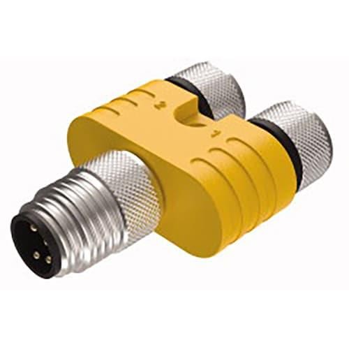 1PC TURCK YP2-MFS 4/2MFK 3 M8 Picofast 2-Branch Compact Splitter, Standard