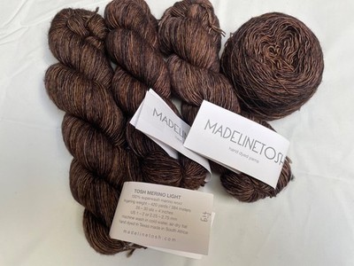 Lot of 4 skeins of Tosh Merino Light