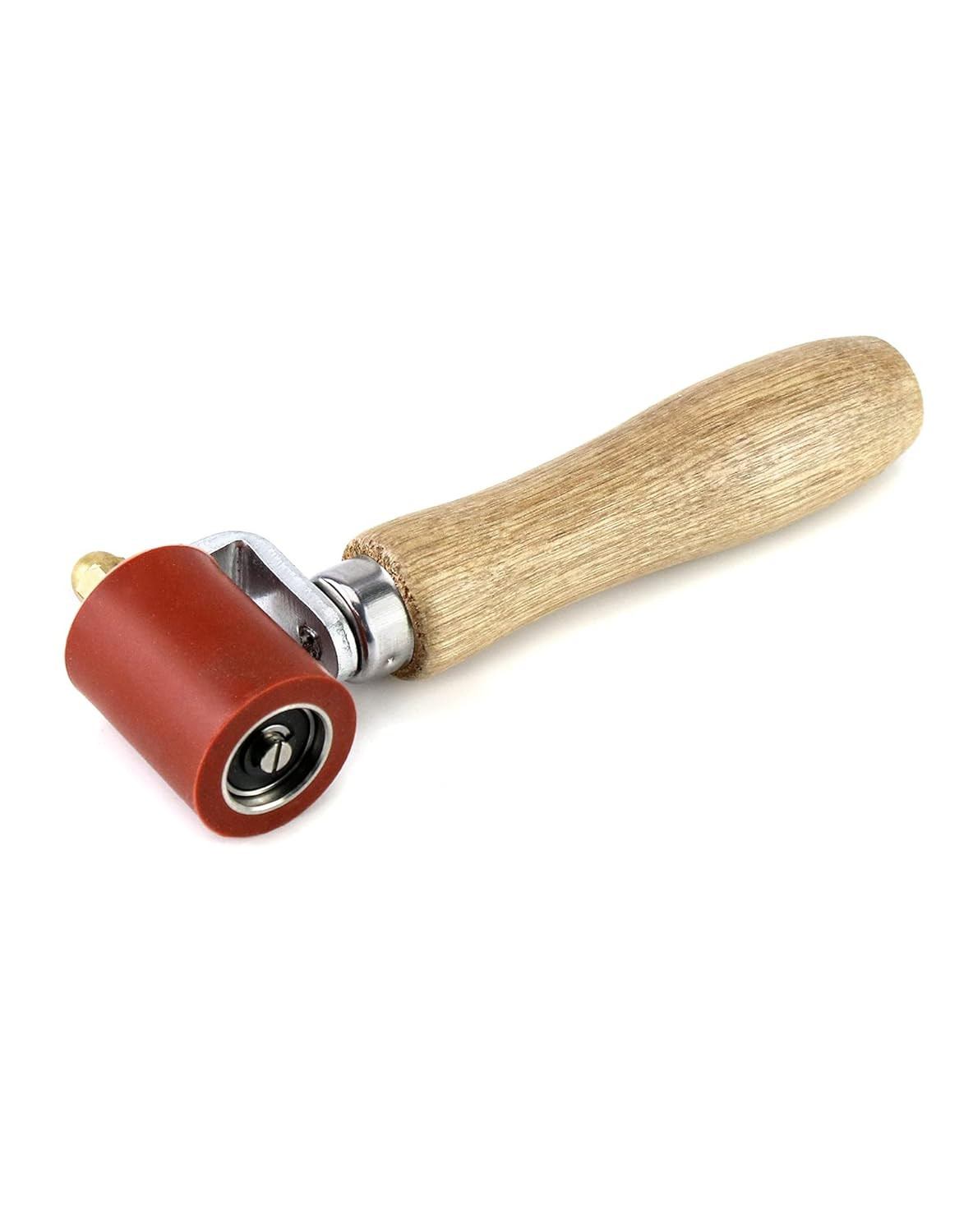 Silicone Seam Roller 40mm PVC TPO EPDM Roofing Vinyl Welding 500F Wood Handle