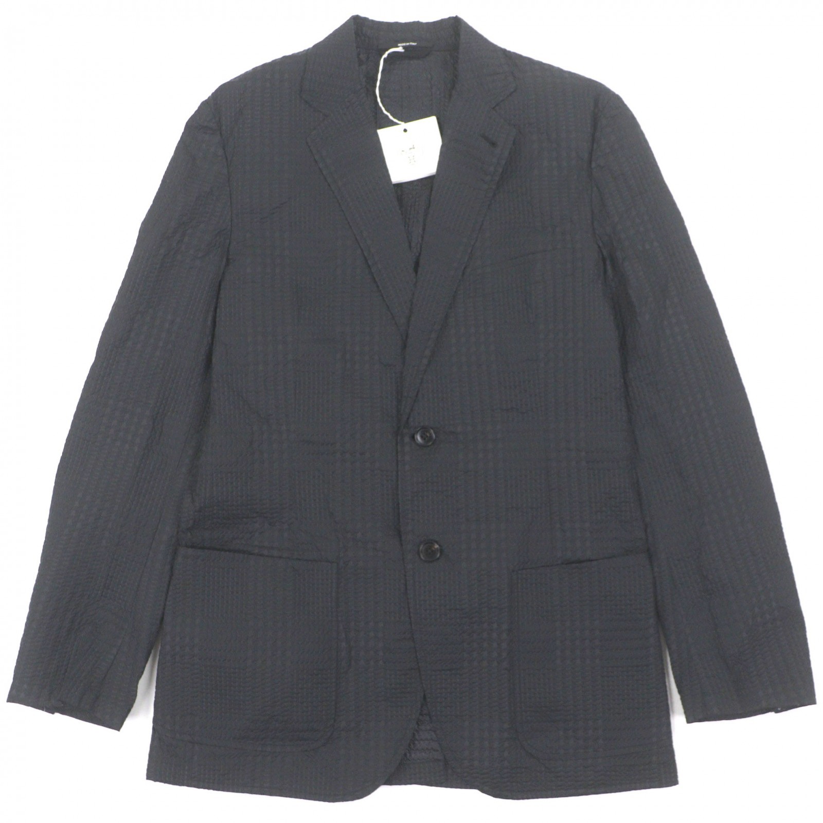 Pristine HERMES tailored jacket black polyester m… - image 1