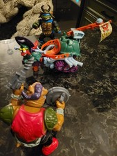 Vintage TMNT: Ski Mobile, Bebop 1988, and Samurai Leonardo