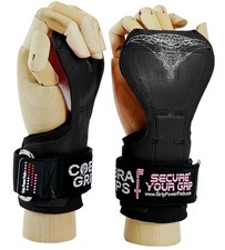 Cobra Grips PRO Weight Lifting Gloves Heavy Duty Straps Alternative to Power ...