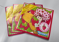 LOT of 3 Vintage Kenner Brochure Strawberry Shortcake Pamphlet Booklet 743-012